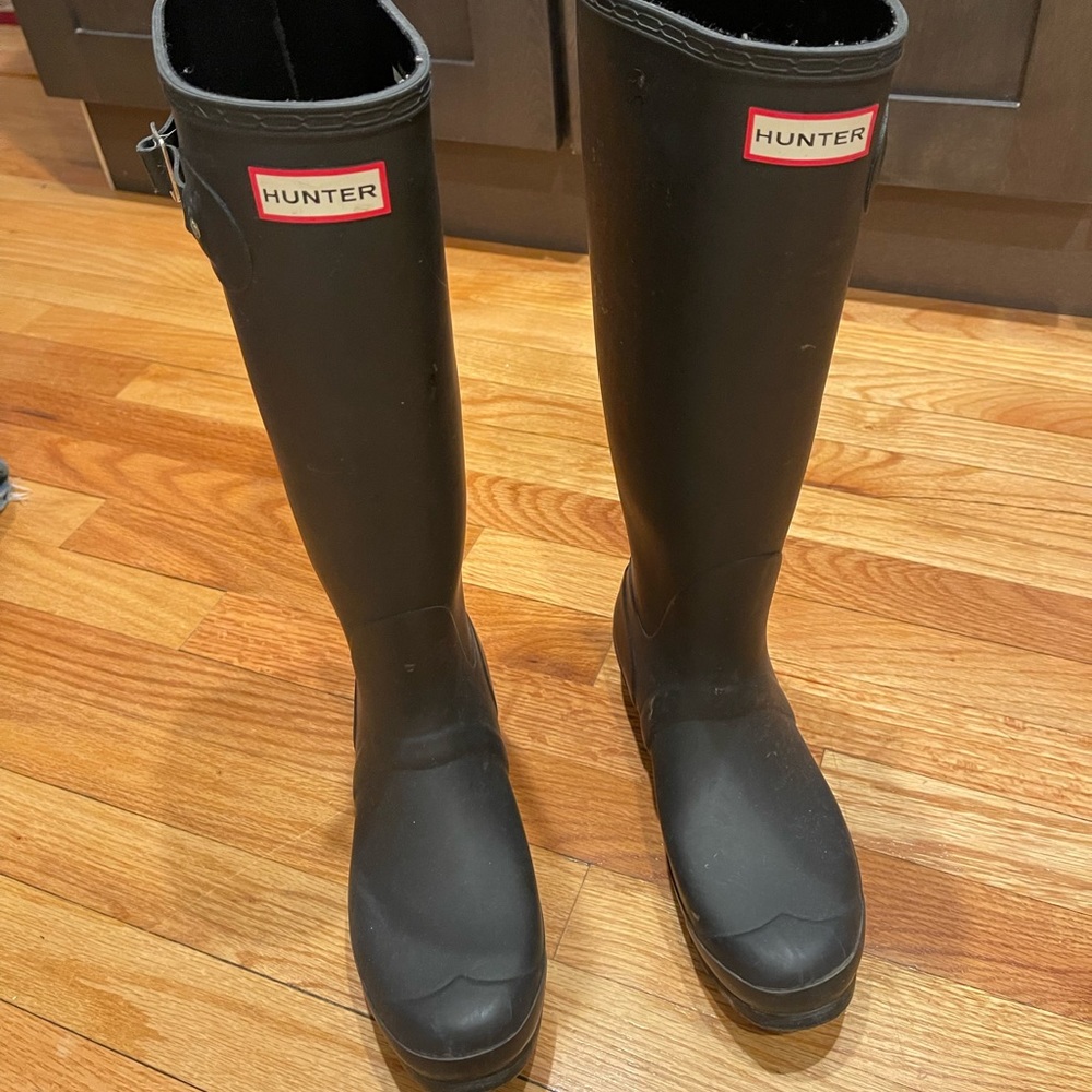 Black Hunter Rain Boots